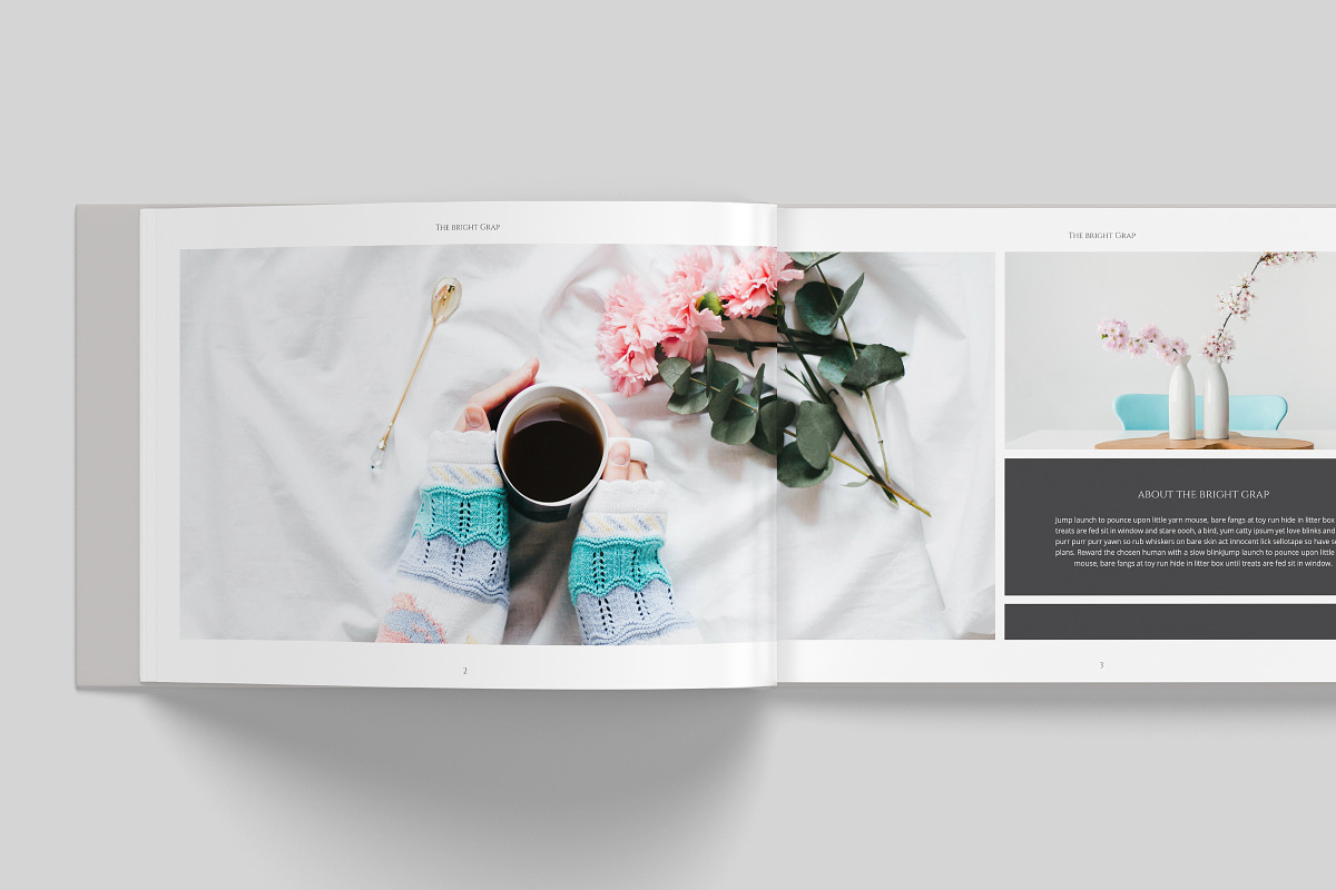Photo Book / Album or Portfolio, a Brochure Template by TheBrightGrap (Photo 2 of 22)
