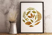 Watercolor Autumn Leaves Bundle, an Illustration by Helga Wigandt (Thumbnail 5 of 18)