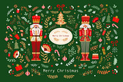 Merry Christmas, a Seasonal Illustration by MoleskoStudio (Thumbnail 5 of 17)