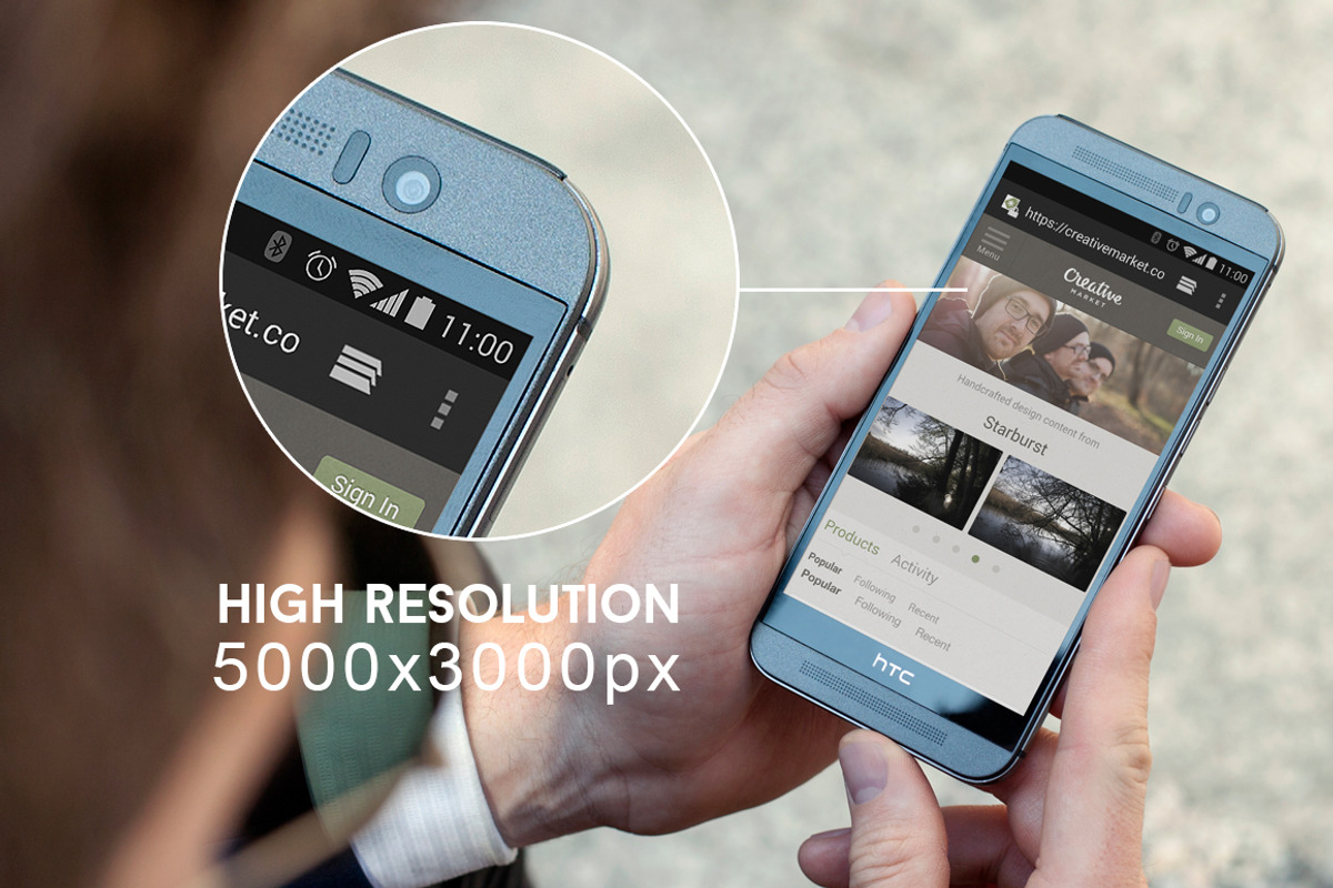 12 City Street Android Mockups, an Android Mockup by ZedProMedia (Photo 2 of 5)