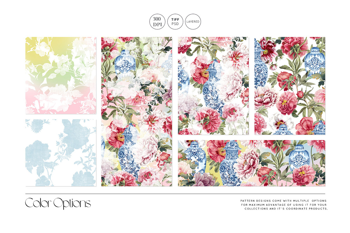 Jardiniere, Exquisite Print Design!, a Pattern Graphic by Pink Linen (Photo 5 of 11)