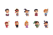 Kids Halloween Costume Set, a Templates & Theme by studiogstock (Thumbnail 2 of 2)
