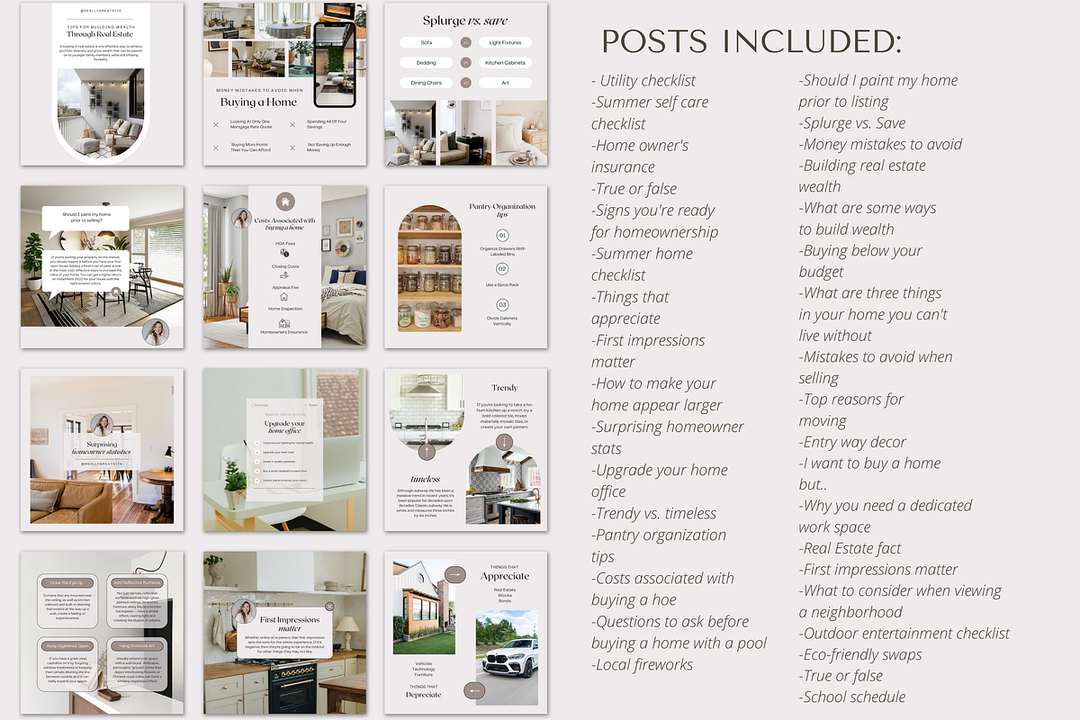 July Real Estate Posts with Captions, a Social Media Template by Marketing Templates Co. (Photo 6 of 9)