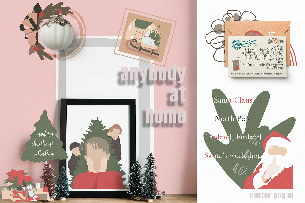Christmas Secret Cozy Graphic Set, a Decorative Illustration by Ann Art Houze (Photo 13 of 14)