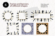 Chess Checkers Backgammon Clipart, a Sport Illustration by Elena Malgina Clipart (Thumbnail 7 of 11)