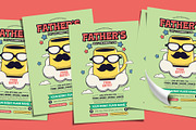 Retro Father's Day Celebration Flyer, a Flyer Template by Tiptop Graphic (Thumbnail 4 of 5)