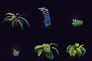 Tropical Plants Pack - Rigged, a Plants & Tree 3D Model by Estudio Shout Asset Store (Thumbnail 5 of 9)