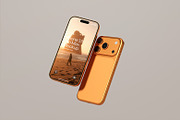 iPhone 17 Pro Max Mockup, an iPhone Mockup by graphicsecond (Thumbnail 5 of 6)