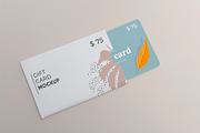 Gift Card Mockup, a Packaging Mockup by Graphicnugget (Thumbnail 2 of 9)