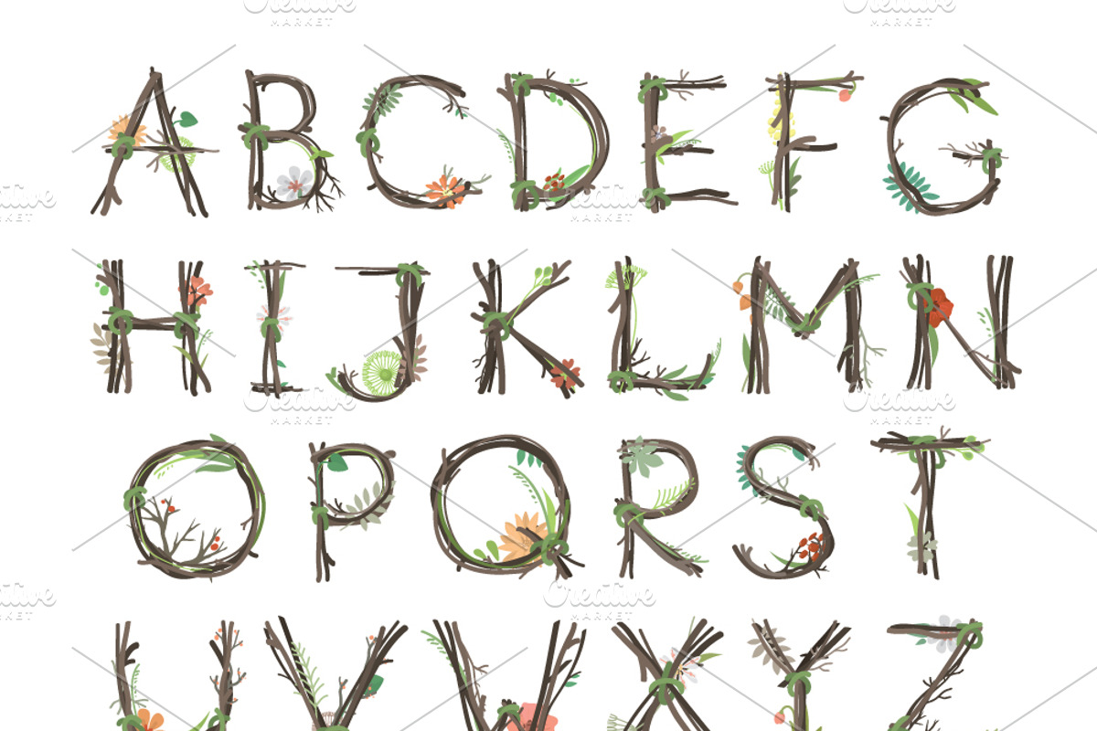 Spring Lettering, a Decorative Illustration by Cheeba Ribba Designs (Photo 3 of 3)