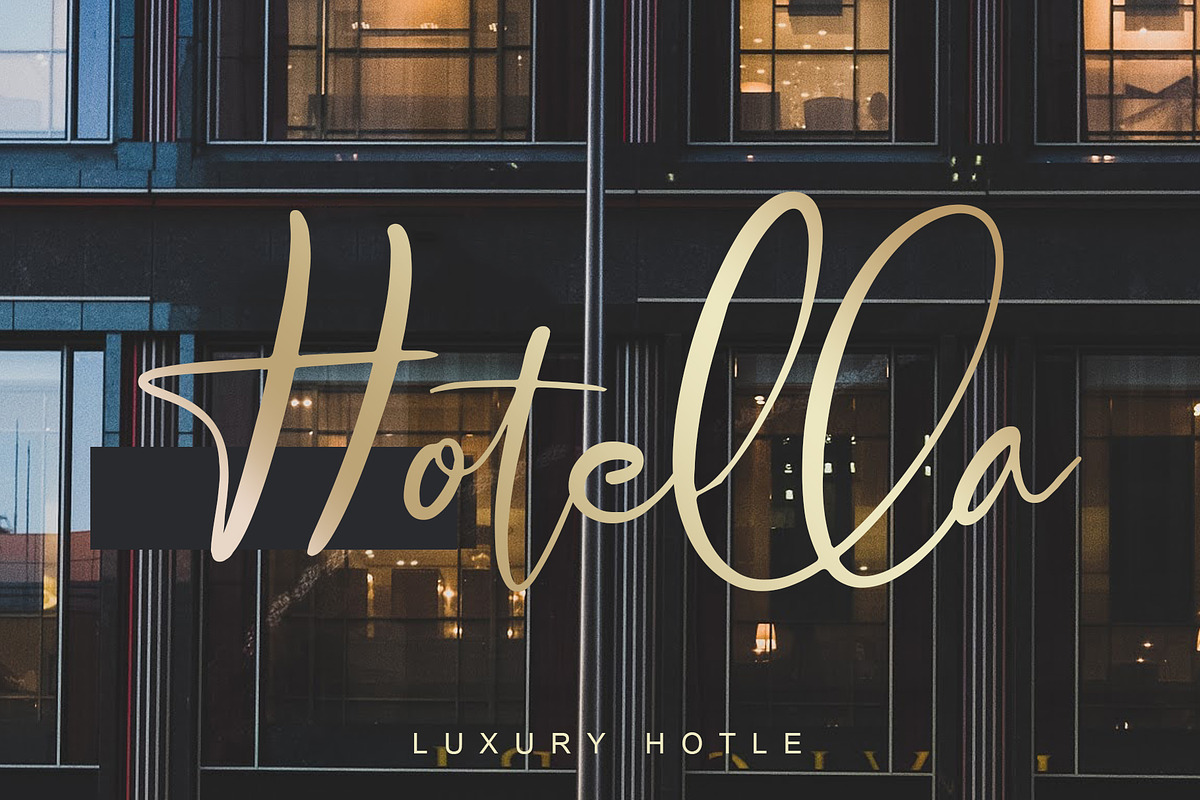Affogato Luxury Calligraphy preview 3