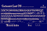 Enchanted Land DS, a Serif Font by Sharkshock (Thumbnail 2 of 6)