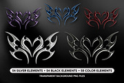166 Metallic Elements, an Object Graphic by Vicccky (Thumbnail 2 of 7)