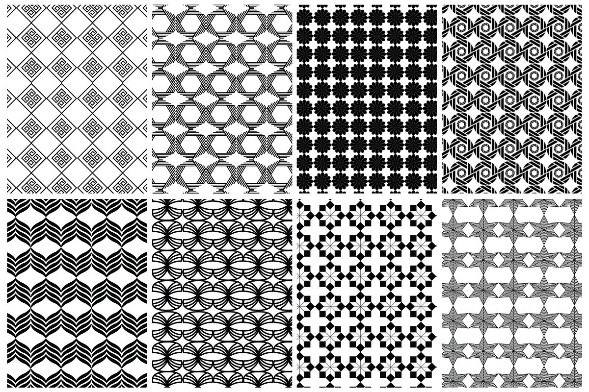 24 Geometric Patterns, a Pattern Graphic by Pixavics (Photo 6 of 8)