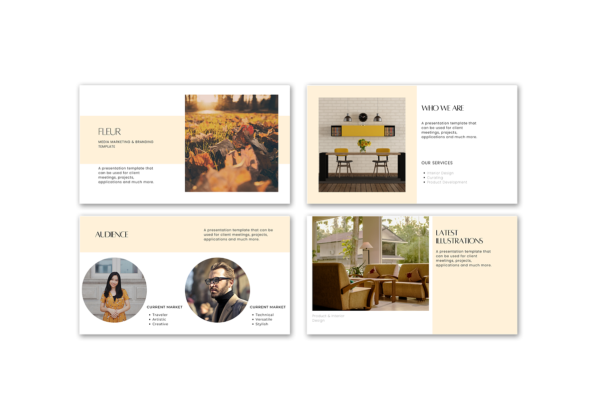 Presentation & Lookbook Template, a Presentation Template by Templits (Photo 3 of 7)