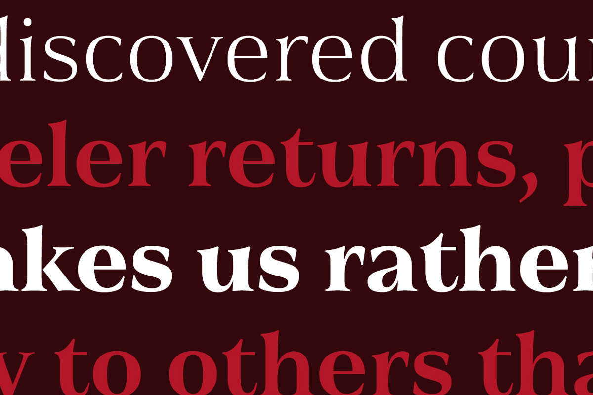 Civane Serif, a Font by insigne (Photo 4 of 5)