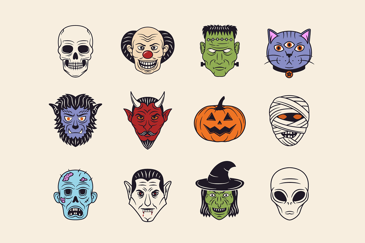 Halloween Graphics Bundle, an Object Graphic by DenysHolovatiuk (Photo 11 of 18)