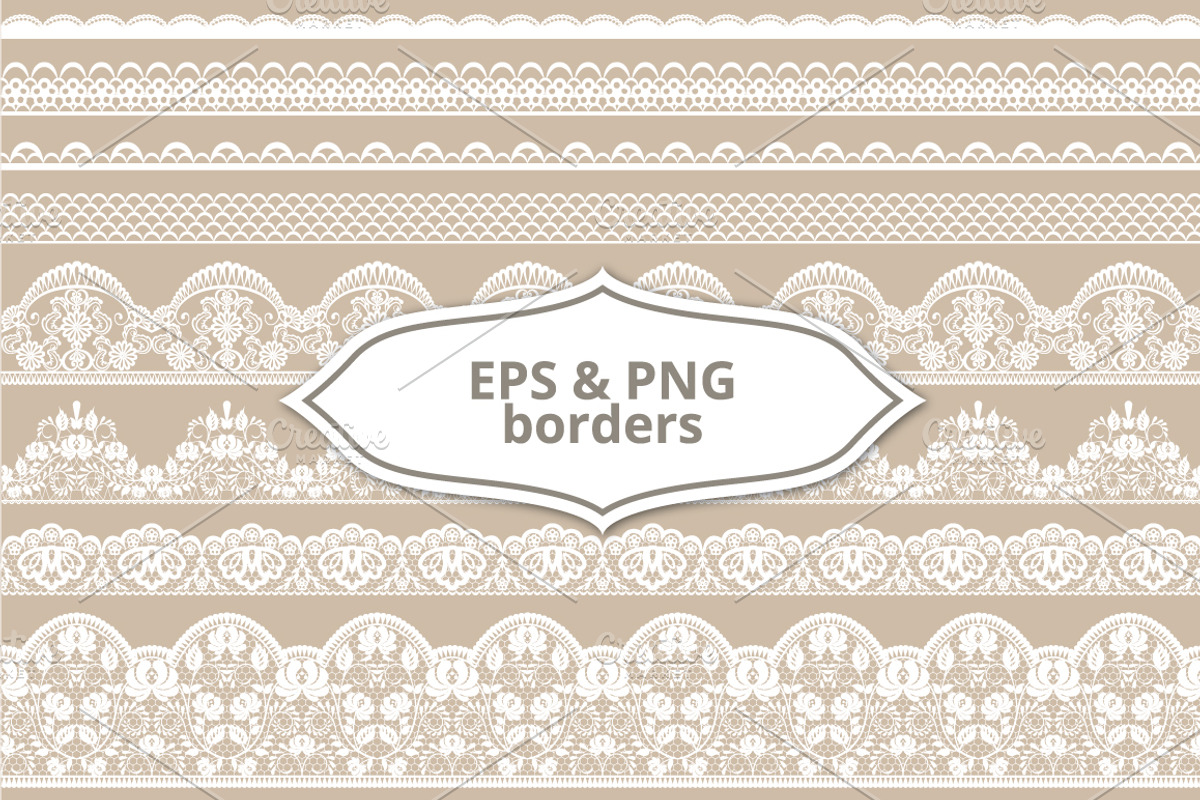 Lace Brushes for Illustrator preview 3