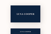Minimal Business Card Template, a Business Card Template by designprettythings (Thumbnail 3 of 3)