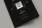 Elegant Funeral Invitation Card, a Stationery Template by MightyDesign (Thumbnail 3 of 8)
