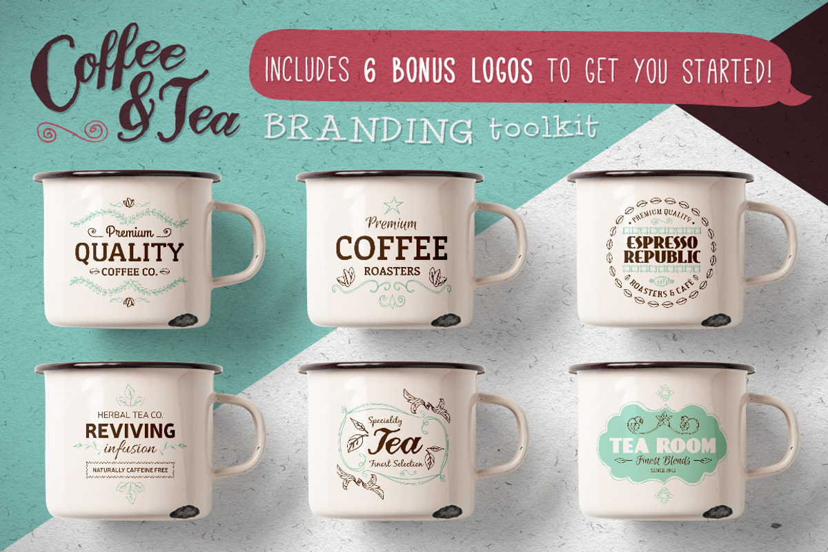 Coffee & Tea Branding Toolkit preview 3