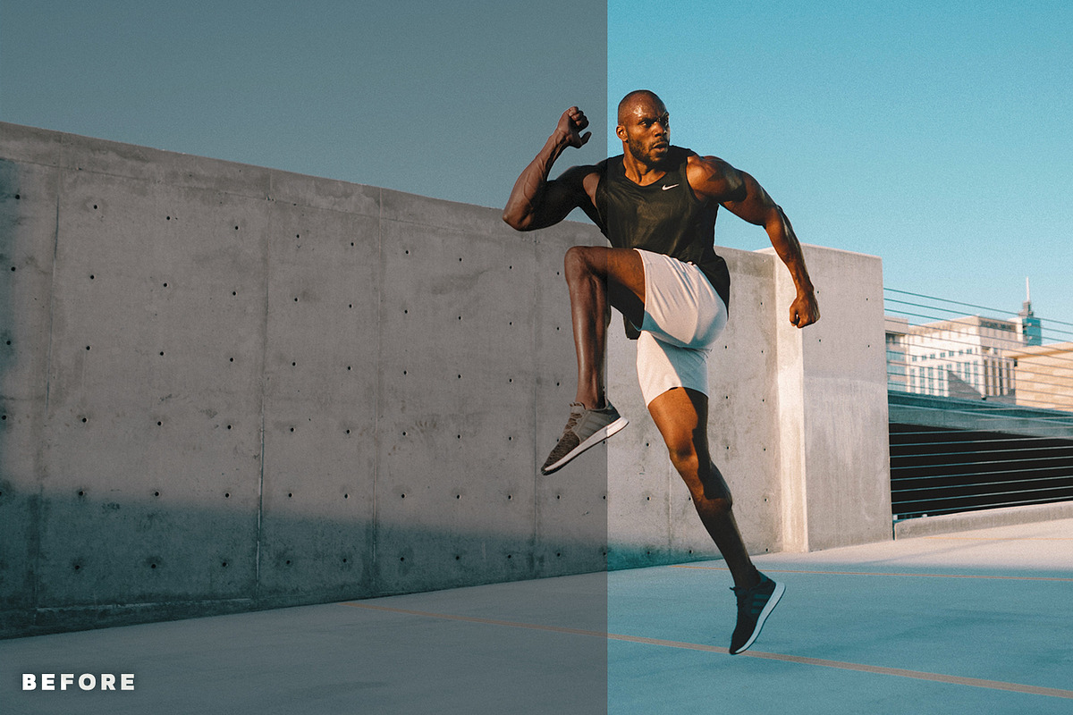 Sport LUTs for Color Grading, an Action Add-On by Presetsh.com (Photo 4 of 7)
