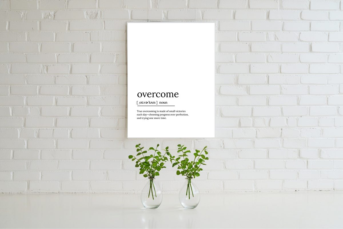Motivational Wall Art, a Decorative Illustration by YG STUDIO (Photo 2 of 4)
