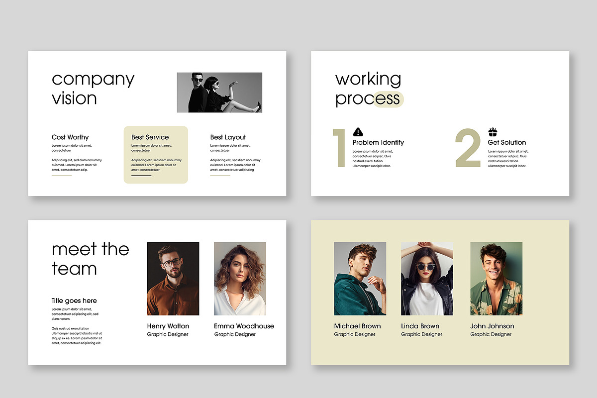 Minimal Business Presentation Layout, a Presentation Template by Mighty-Slide (Photo 4 of 5)