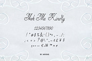 Ask Me Kindly Font, a Script Font by Mneme (Thumbnail 8 of 8)