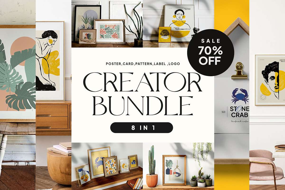 Creator Bundle | 8 in 1, an Object Graphic by KetteCreate (Photo 1 of 25)