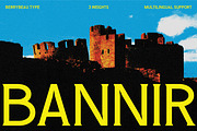 BBT Bannir, a Serif Font by Berrybeau Type (Thumbnail 1 of 6)