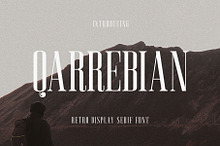Qarrebian - Retro Display Serif