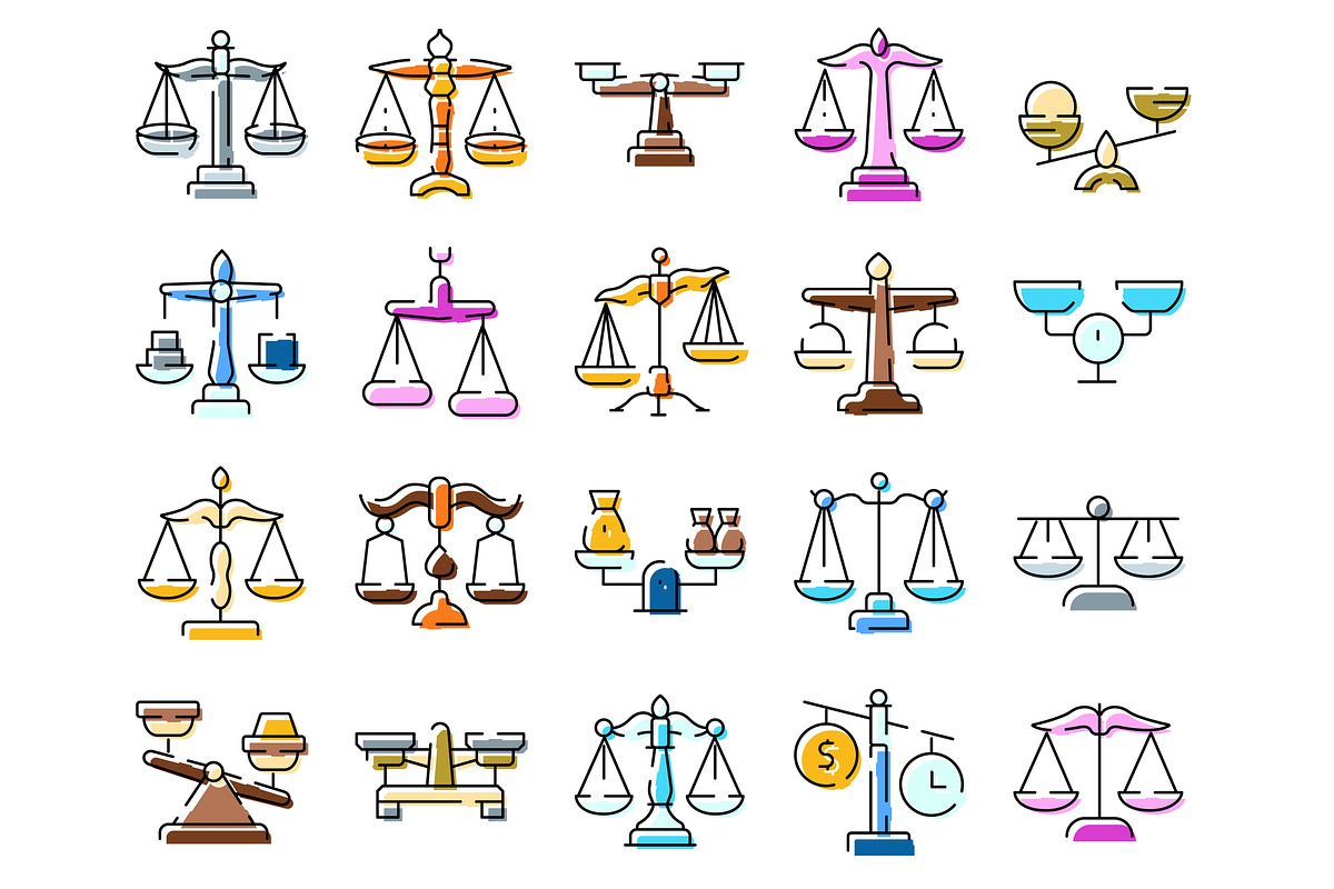 Scales of justice measuring equality, an Object Graphic by pikepicture (Photo 2 of 3)