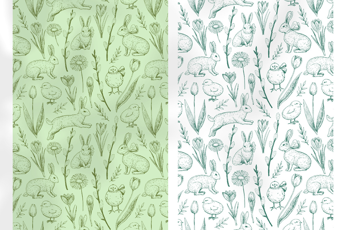 Easter patterns and elements, a Pattern Graphic by Robusta (Photo 5 of 9)
