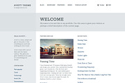 Avett, a Responsive WordPress Theme, a WordPress Template by DesignerThemes.com (Thumbnail 1 of 5)