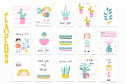 Girls love cars and plants, a Decorative Illustration by Viktoria Siarova (Thumbnail 3 of 7)
