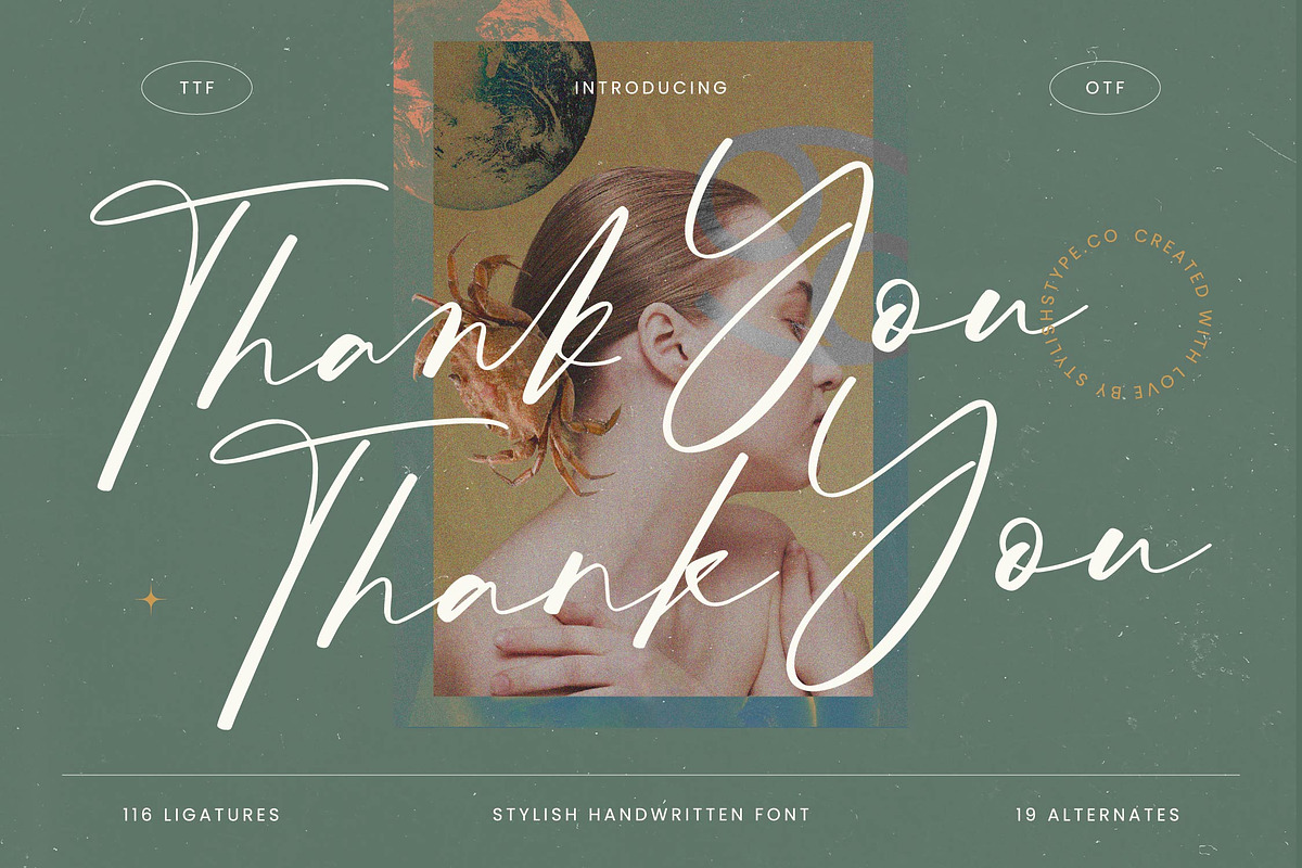Patchwork Authentic Stylish Font, a Script Font by stylishtype.co (Photo 20 of 20)