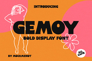 Gemoy – Bold Chunky Display Font