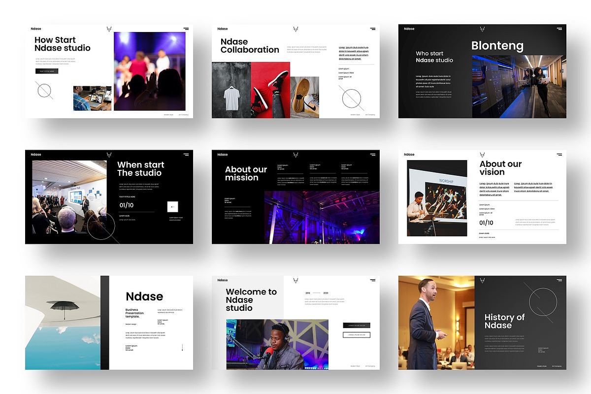 Ndase - Business Google Slide, a Presentation Template by Dens Creative Studio (Photo 2 of 6)