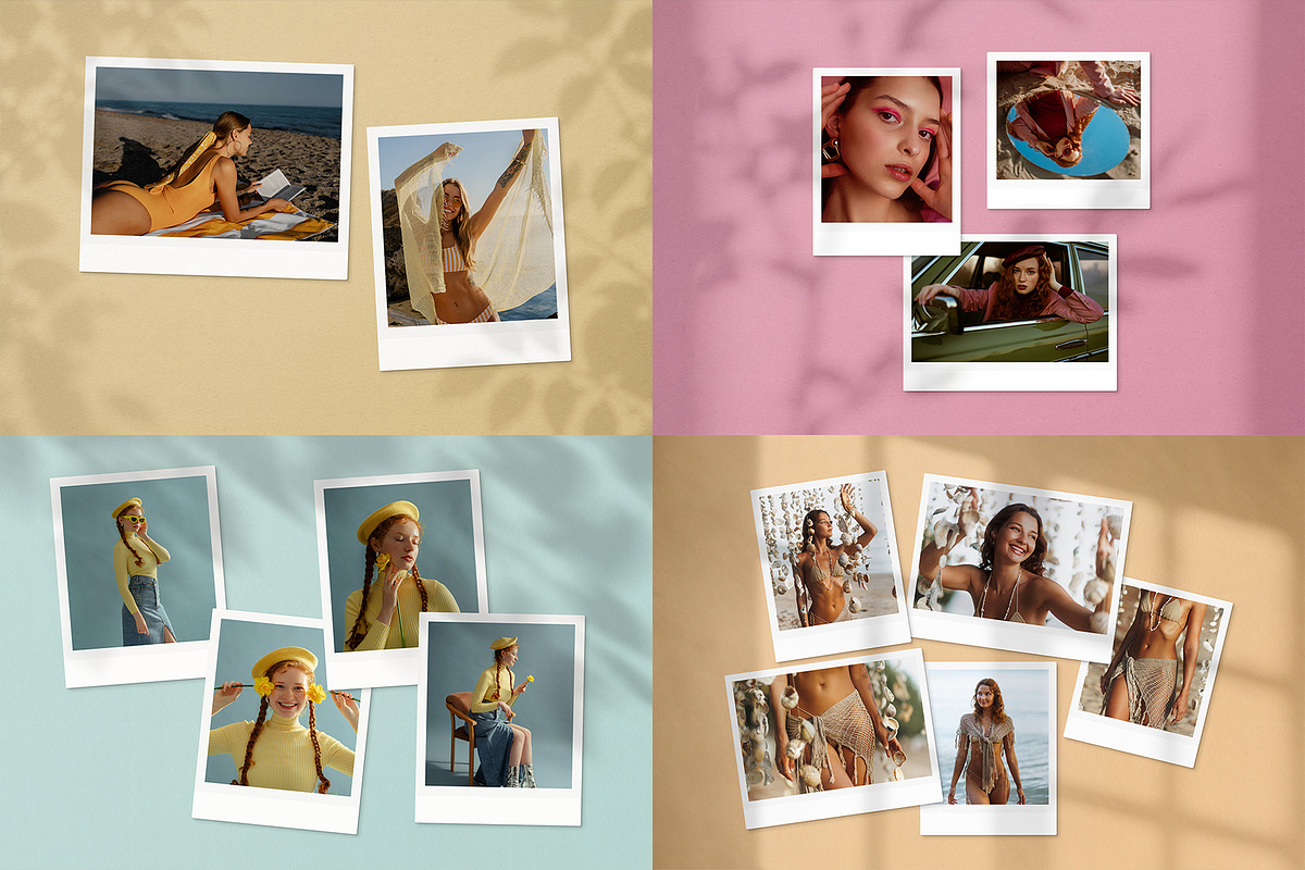 Polaroid Photo Mockup Template, a Presentation Template by DesignerCandies (Photo 10 of 10)