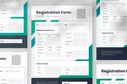 Modern Registration Form, a Flyer Template by SquidPixey (Thumbnail 4 of 6)
