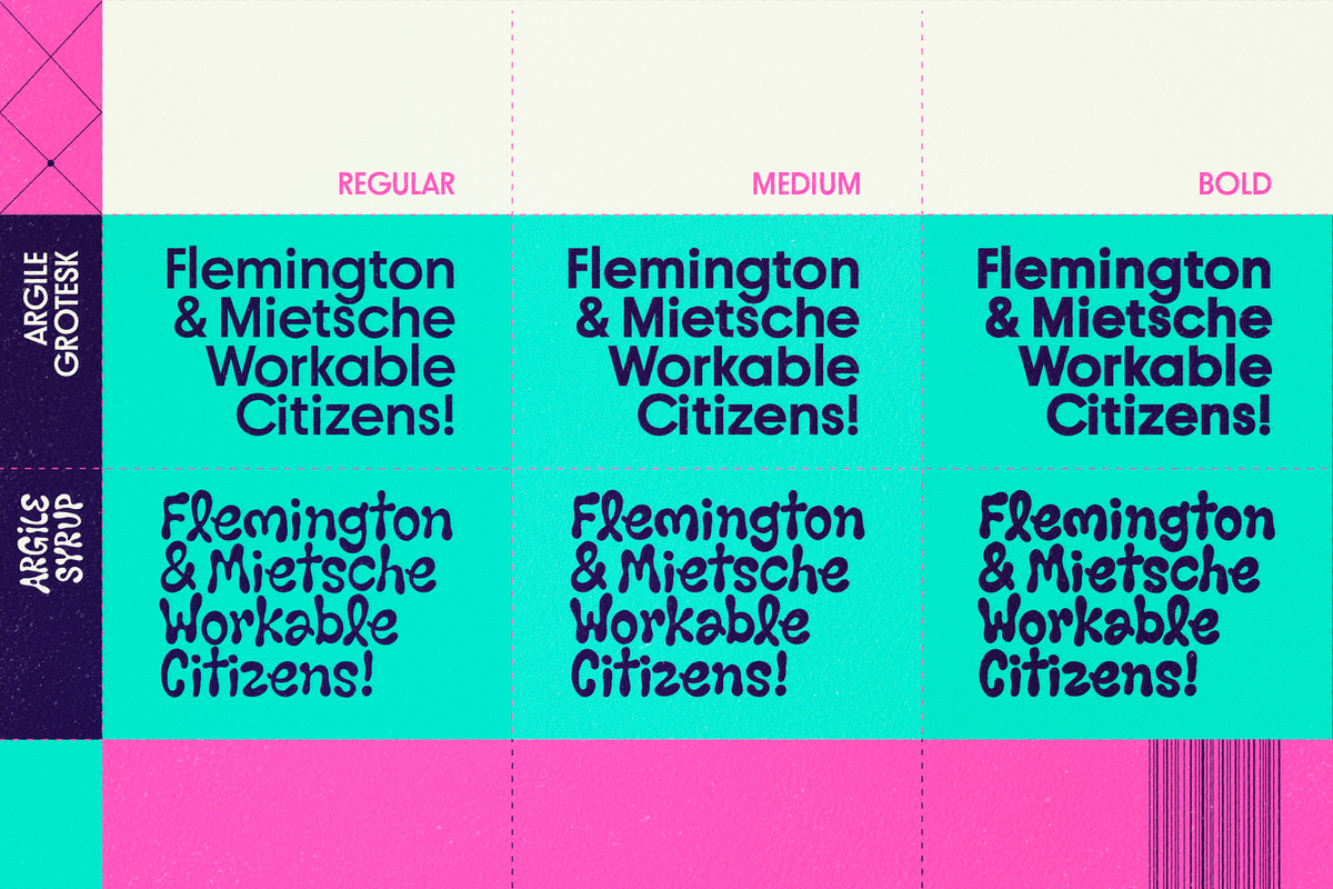 Argile Fusion Font Family, a Sans Serif Font by Art Grootfontein (Photo 8 of 14)
