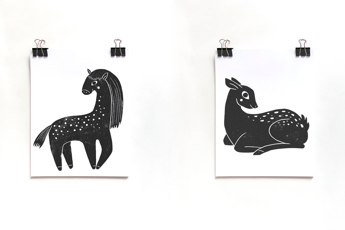 Cute animals pt III, an Animal Illustration by Mii Lab (Photo 3 of 8)