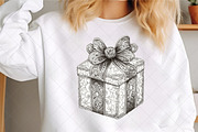 Handmade Lace Christmas Clipart, an Illustration by SinaCreation (Thumbnail 4 of 7)