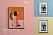 Wall Art Poster Frame Mockup | PSD, a Household Mockup by momomockps (Thumbnail 3 of 7)