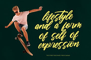 Ciaters Gangster Brush Handwritten, a Script Font by Letterena Studios Script (Thumbnail 9 of 15)