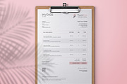 Clean Invoice, a Stationery Template by TelaTemplates (Thumbnail 5 of 6)