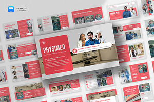 Medical Healthcare Keynote Template, a Presentation Template by fluffstudio