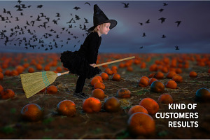 113 Halloween Photo Overlays