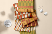 Cozy autumn geometric patterns, a Pattern Graphic by Tani Kuzminka (Thumbnail 7 of 25)